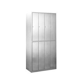 Eight-door Flat Top Cabinet with Lock