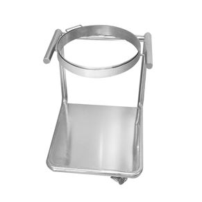 Stainless Steel Dustbin Rack 