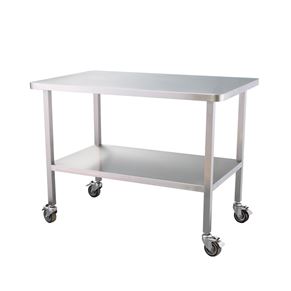 stainless steel square table