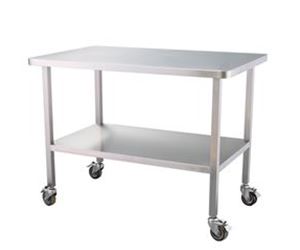 Durable and beautiful stainless steel square table