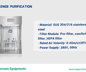 Characteristics and selection factors of negative pressure weighing chamber