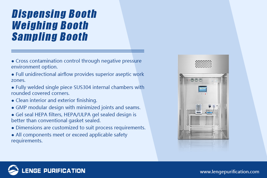 dispensing booth